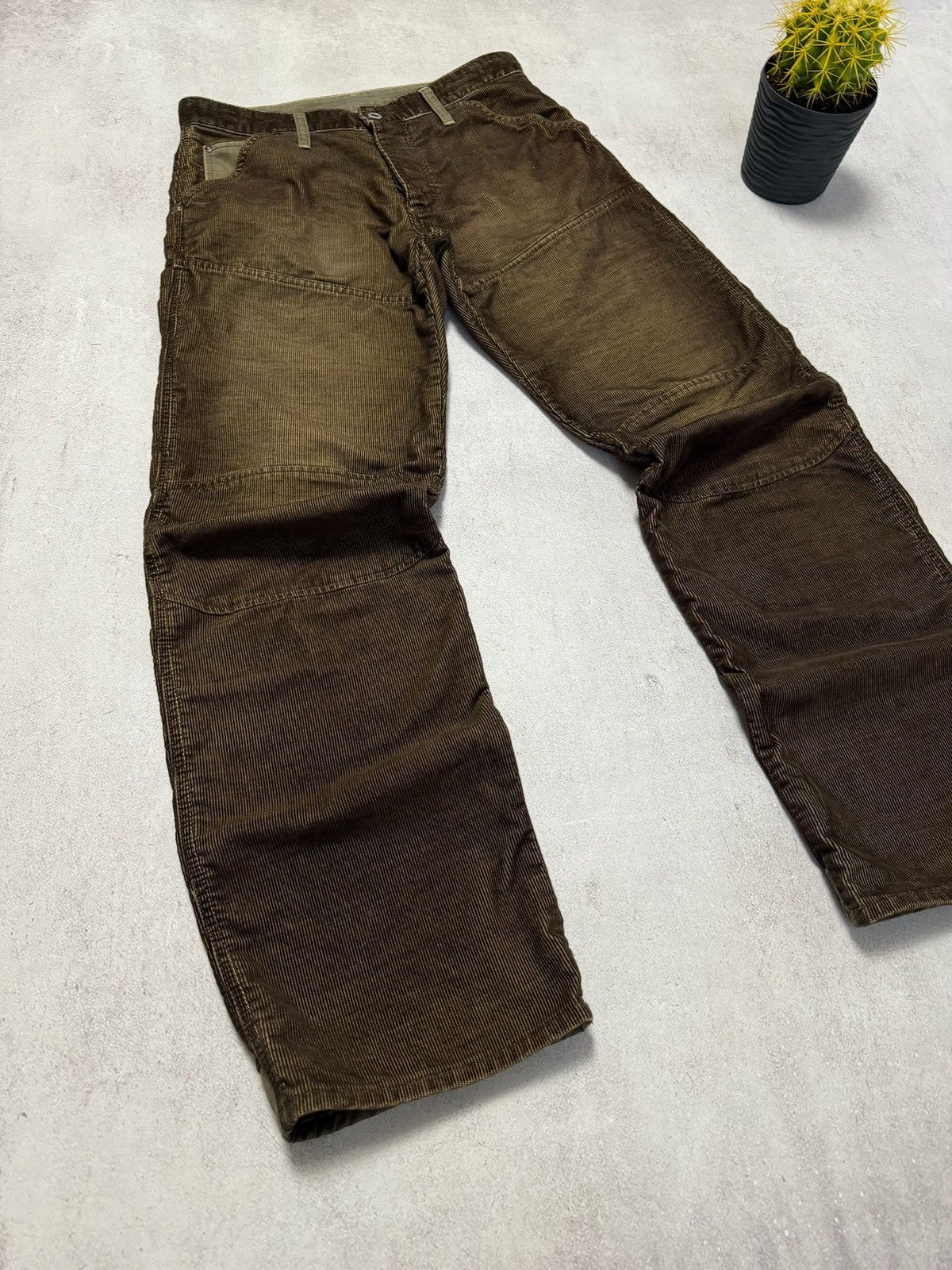 G-Star × If Six Was Nine × Japanese Brand Vintage G Star Raw Denim Pants Brown Baggy Y2K 90s Japanese Size US 30 / EU 46 - 7 Thumbnail