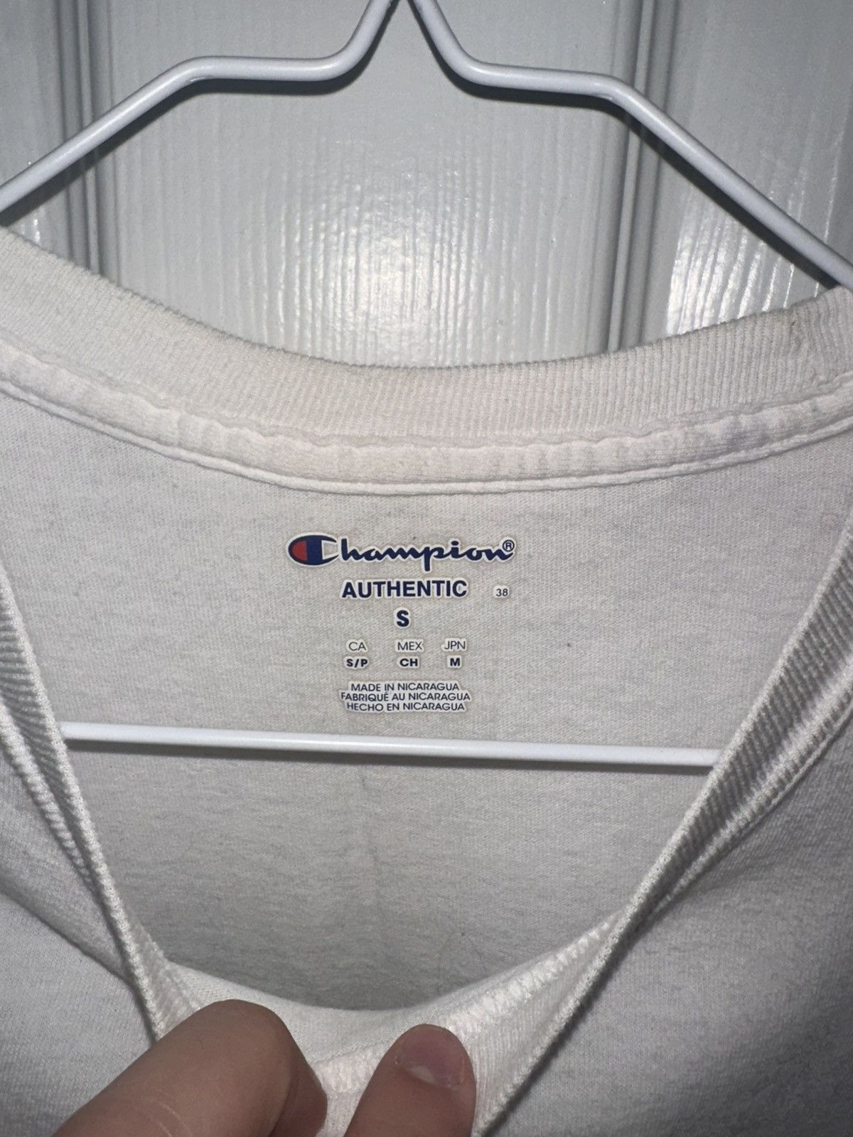 Champion Florida State Seminoles Champion Tee White Mens Small Cotton Size US S / EU 44-46 / 1 - 3 Thumbnail