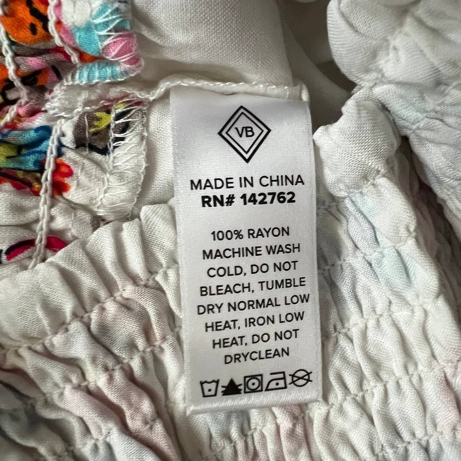 Vera Bradley VERA BRADLEY Claudine Ivory Palazzo Pant w/ Tags, Medium Size 31" - 6 Thumbnail