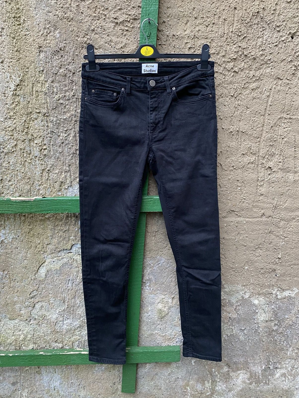 Acne Studios Acne Studios Skin 5 Black Skinny Denim Pants 28/32 Women’s Size 28" / US 6 / IT 42 - 1 Thumbnail