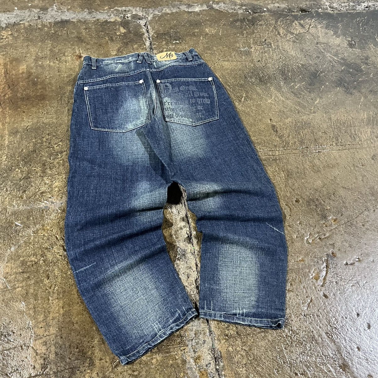 JNCO × Makaveli × Vintage Vintage Makaveli 90s Y2K Baggy Jeans Hip-Hop Skater Wide Leg Size US 36 / EU 52 - 4 Thumbnail