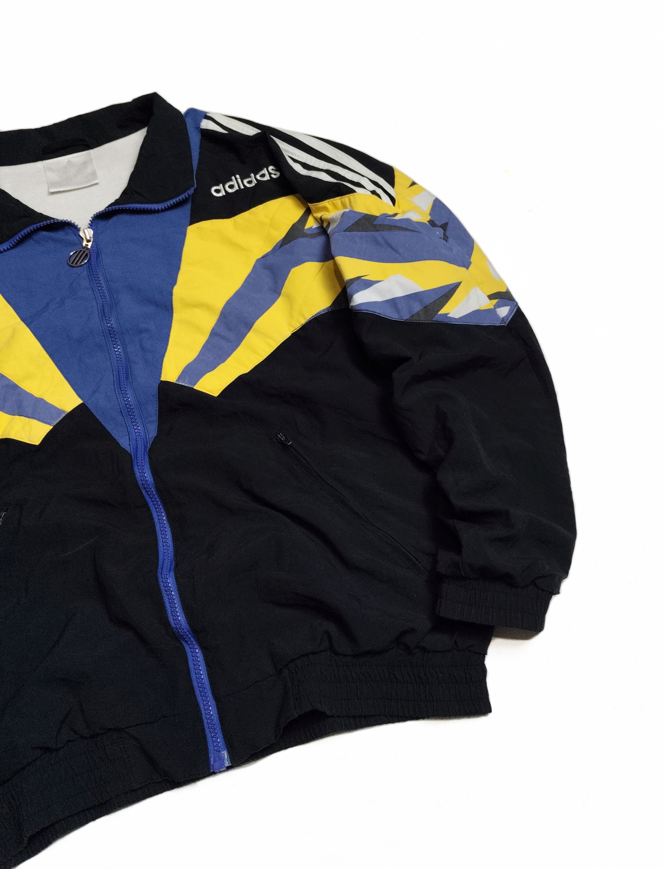 Adidas 💥SOLD💥 Vintage Adidas Geometric Pattern Track Jacket Size US L / EU 52-54 / 3 - 4 Thumbnail