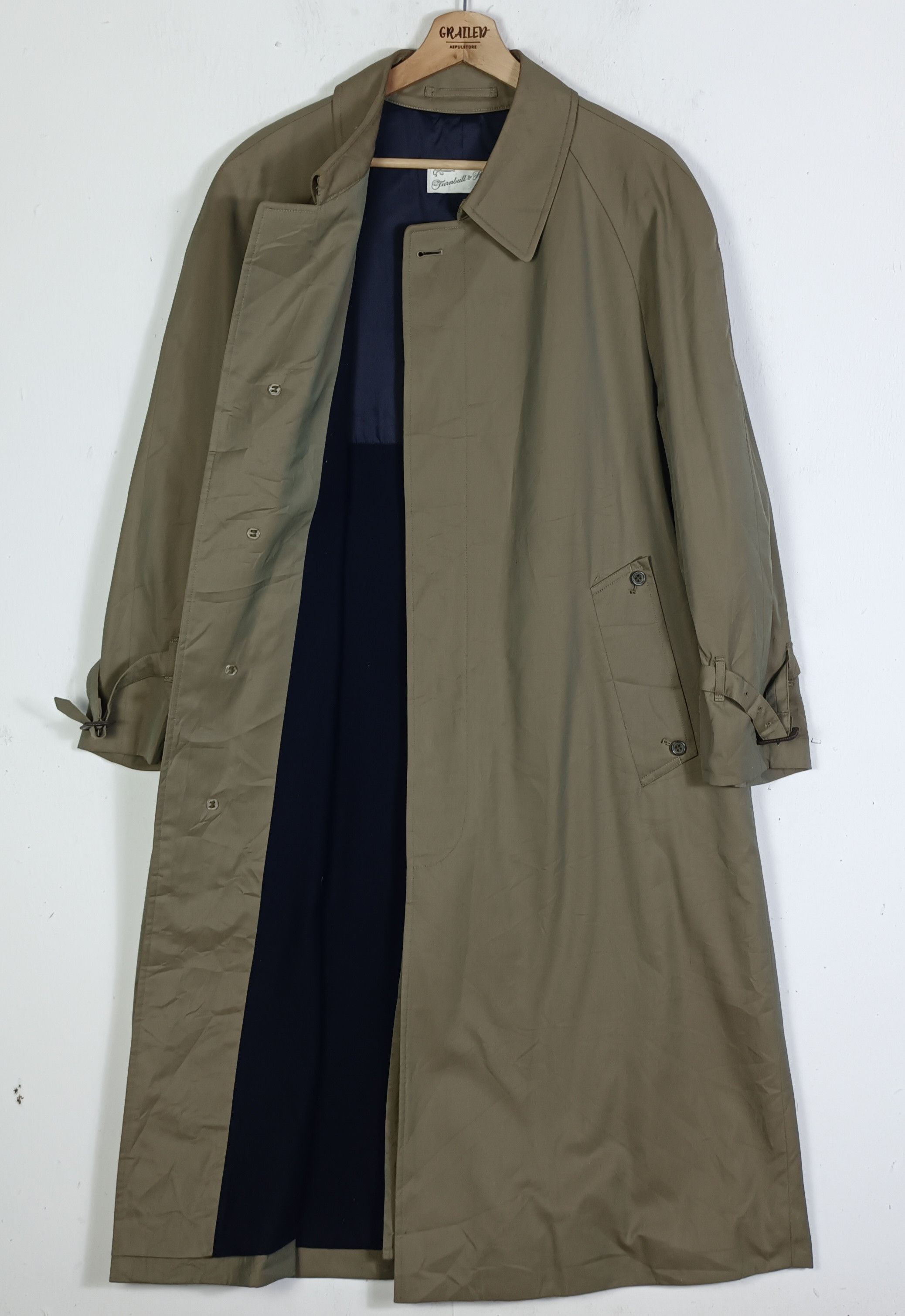 Turnbull & Asser Vintage Turnbull & Asser London Trench Coat Size US L / EU 52-54 / 3 - 3 Thumbnail