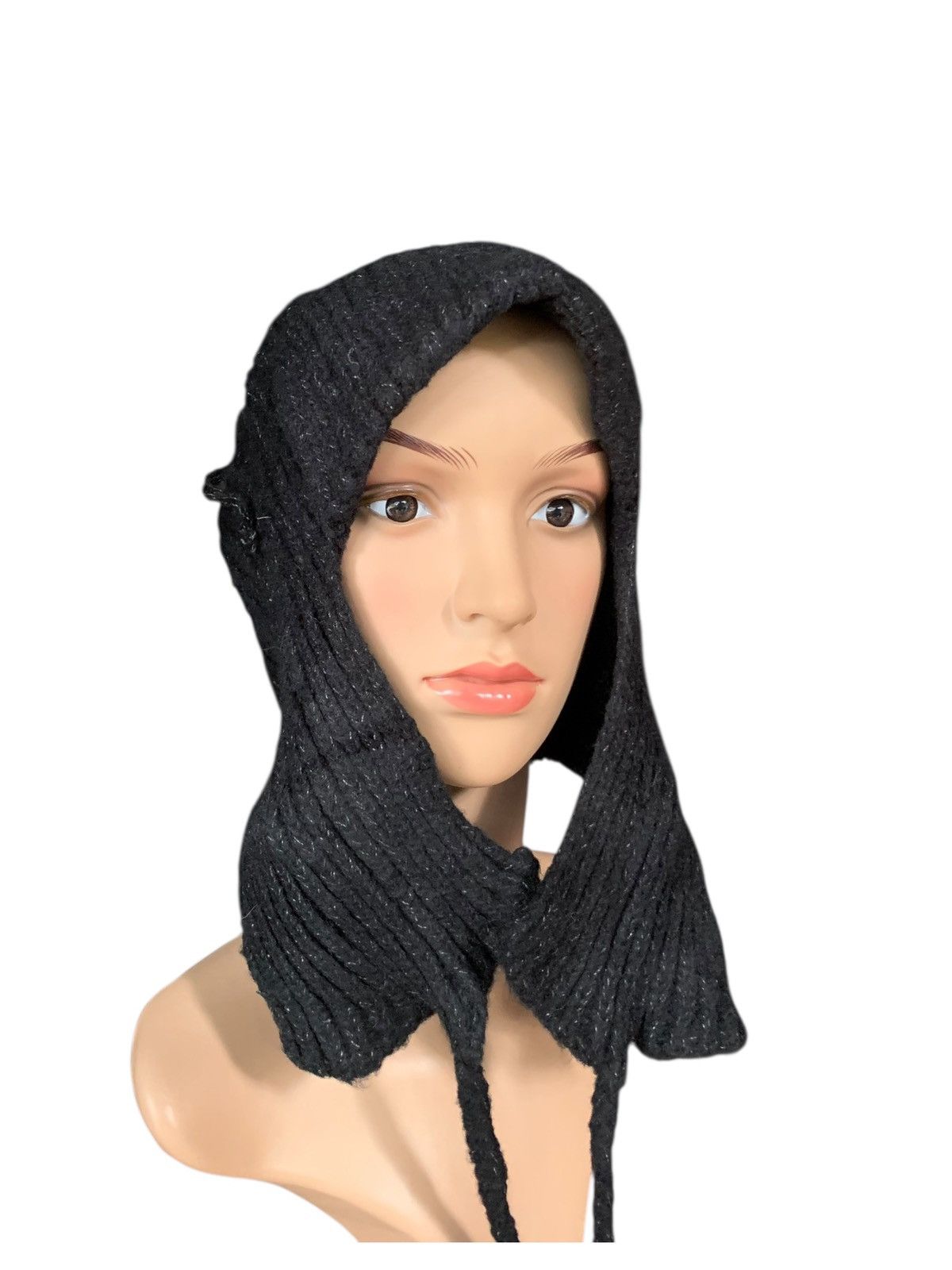 Japanese Brand × Kapital × Vintage Knitted Earflap Balaclava Winter Streetwear Hats Size ONE SIZE - 2 Thumbnail