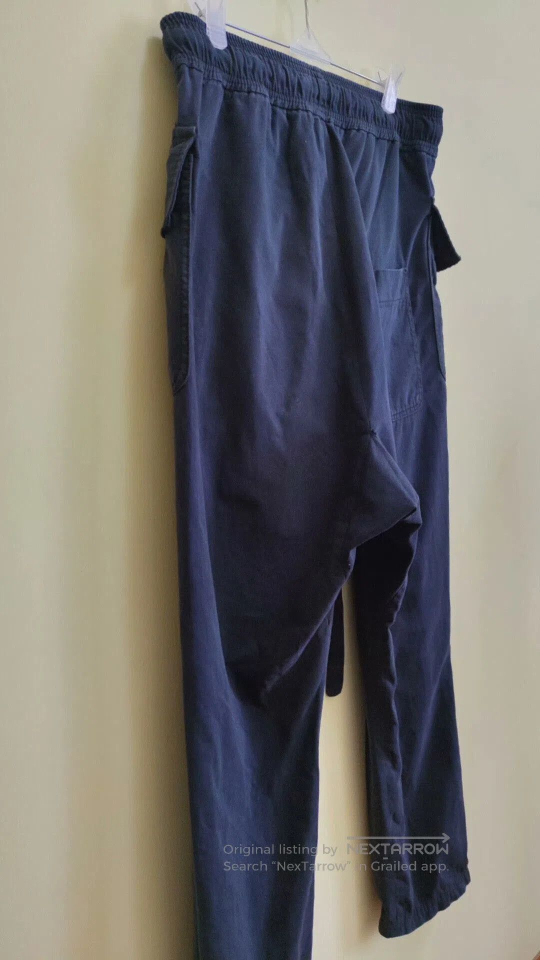Damir Doma Distressed Casual Tie Pants by Damir Doma. Size US 28 / EU 44 - 3 Thumbnail