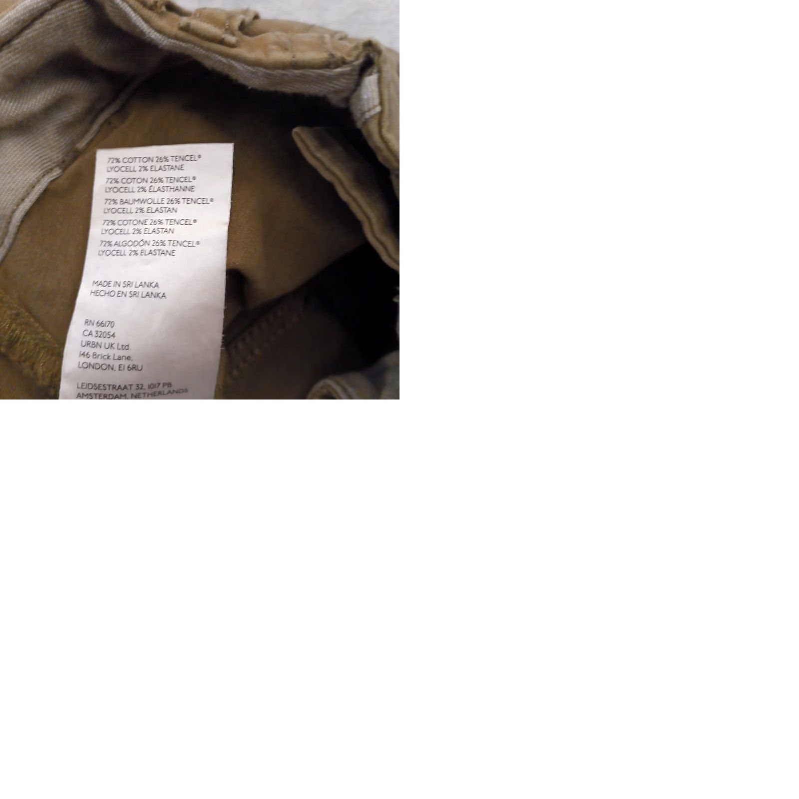 Vintage Pilcro Ankle Pants Womens Size 27 Green Cuffed 28x25 Mid Rise Pants Womens Size 27" / US 4 / IT 40 - 9 Thumbnail