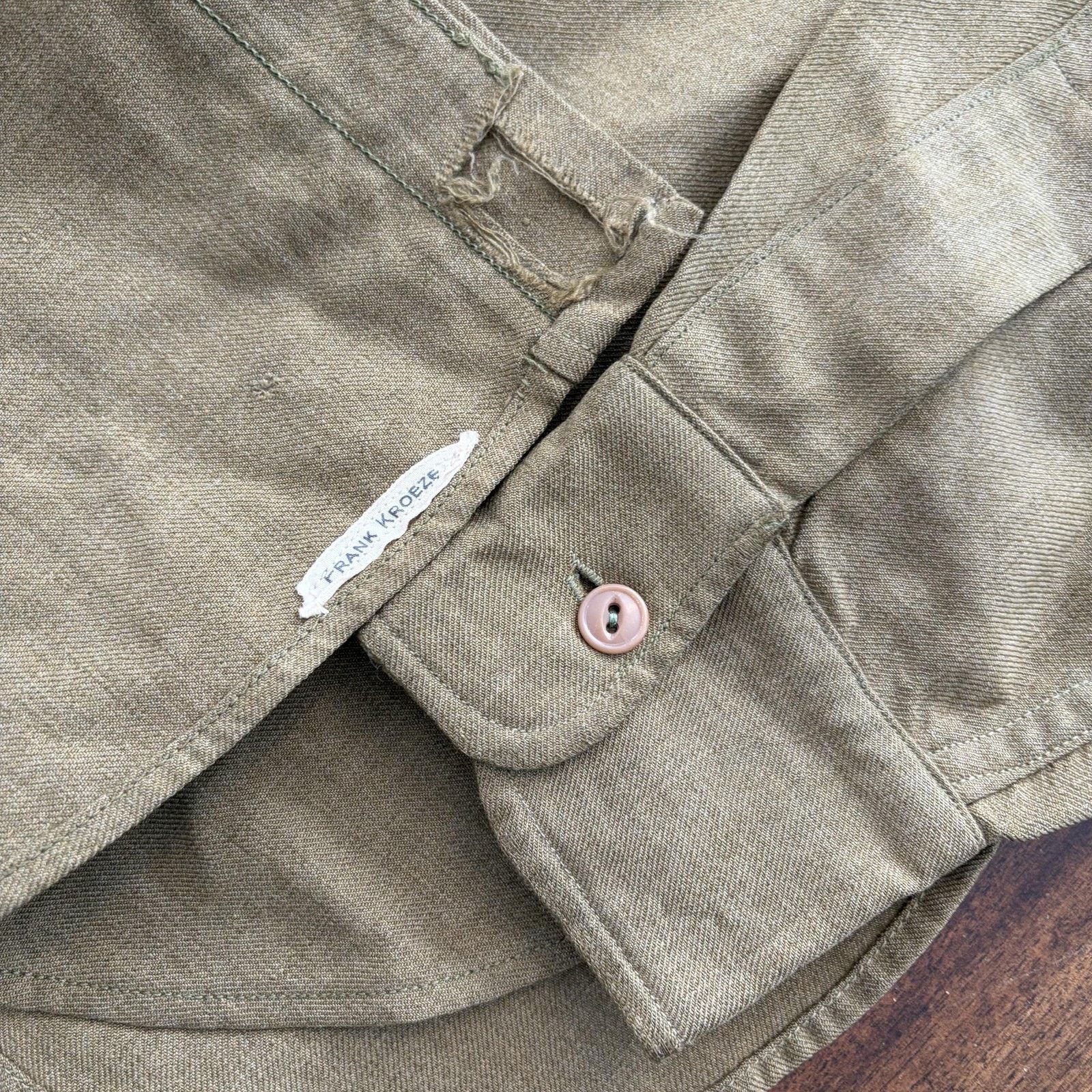 Vintage Vintage La Playa Marlboro Shirt Mens L Wool Blend 1940s Size US L / EU 52-54 / 3 - 5 Thumbnail