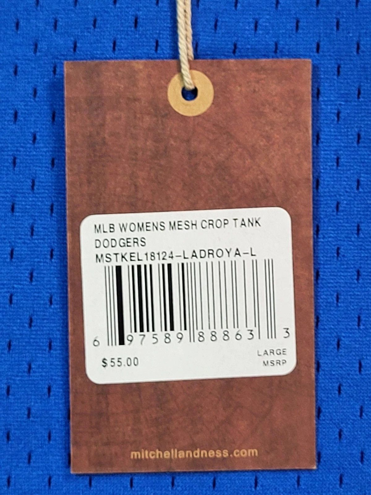 Mitchell & Ness Mitchell & Ness MLB Cooperstown Collection Dodgers Jersey Size L / US 10 / IT 46 - 12 Thumbnail