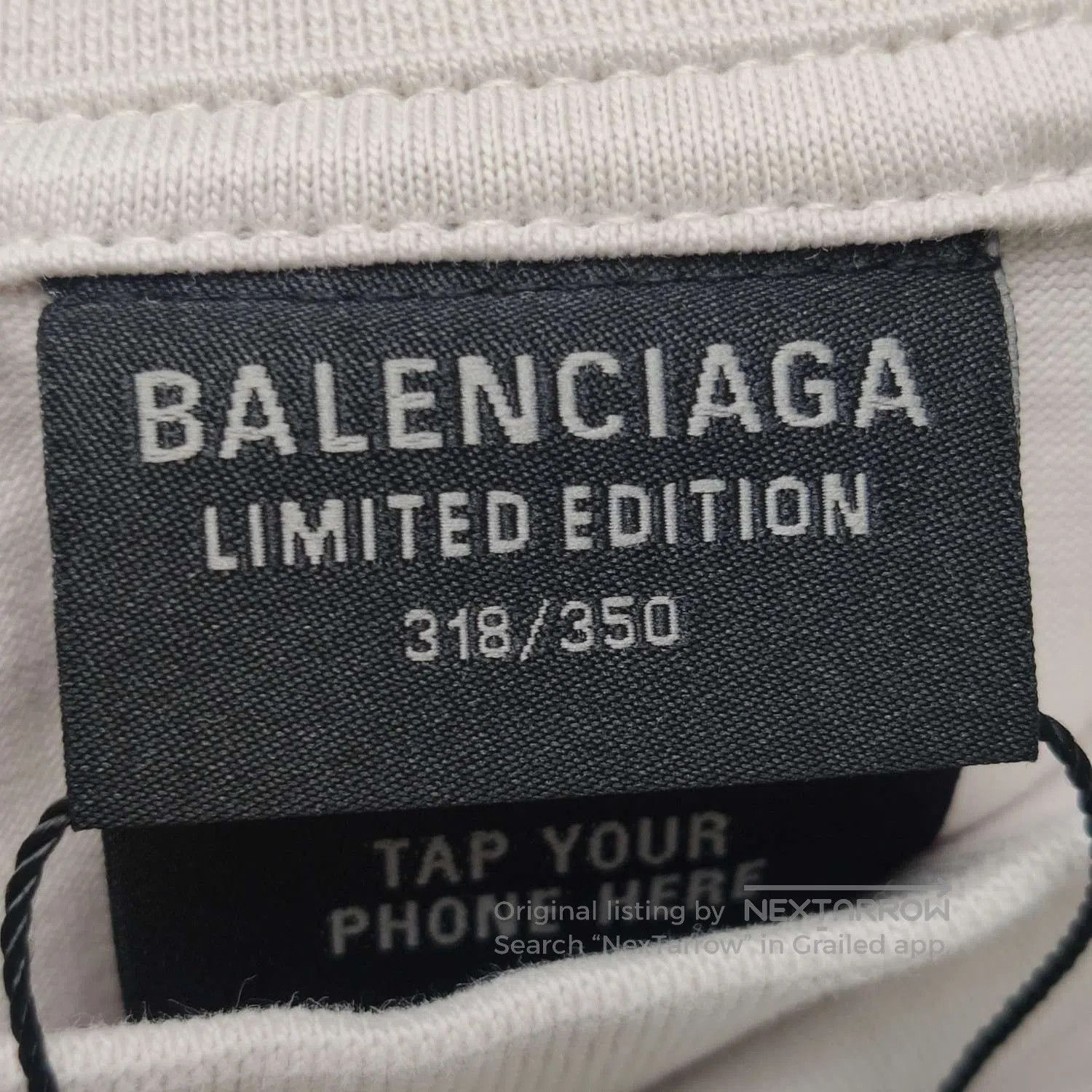 Balenciaga Balenciaga x Need for Speed S Cotton Logo T-Shirt. Size US S / EU 44-46 / 1 - 2 Thumbnail