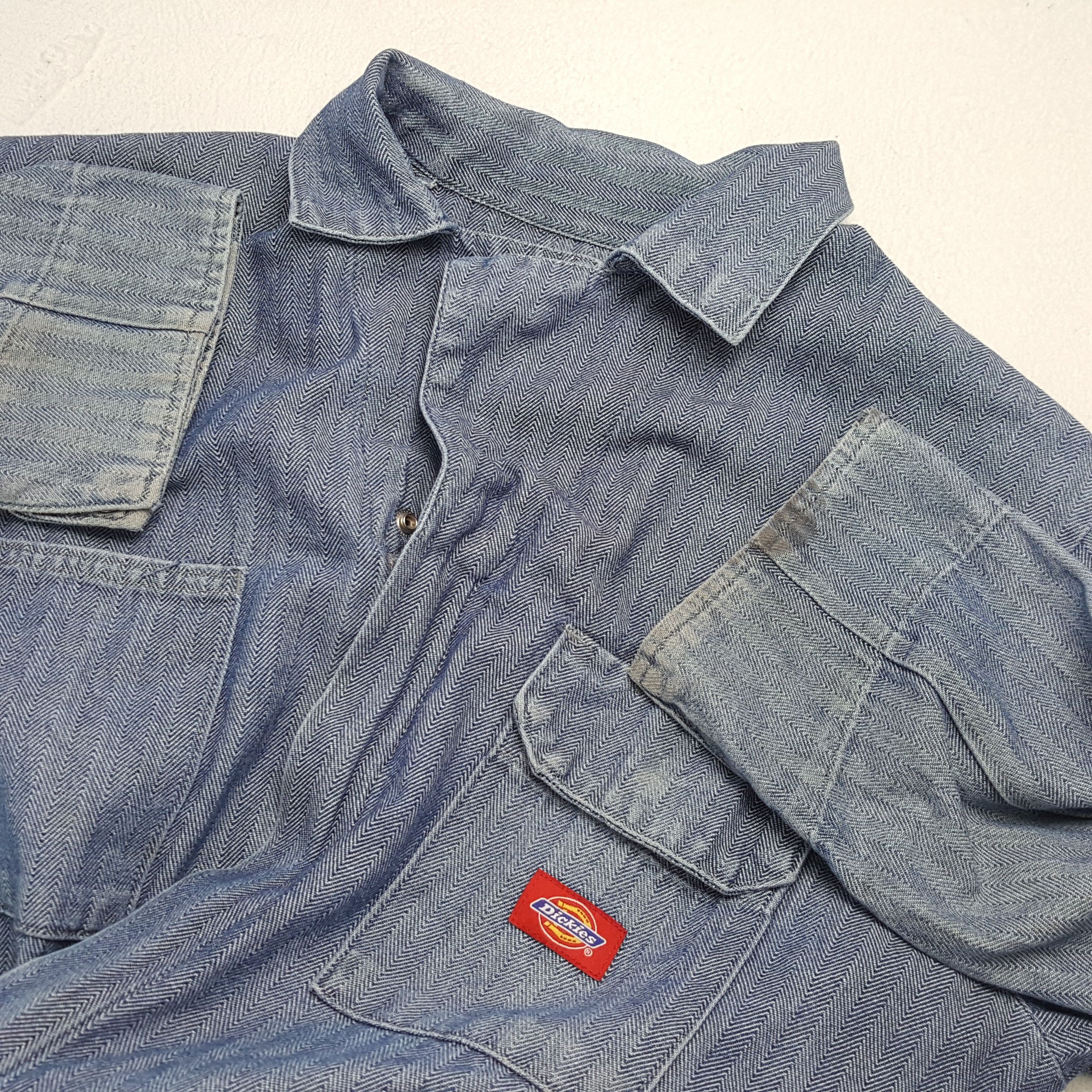 Dickies × Stussy × Vintage Vintage DICKIES x STUSSY Streetwear Skate Custom Coverall Size US XL / EU 56 / 4 - 13 Thumbnail