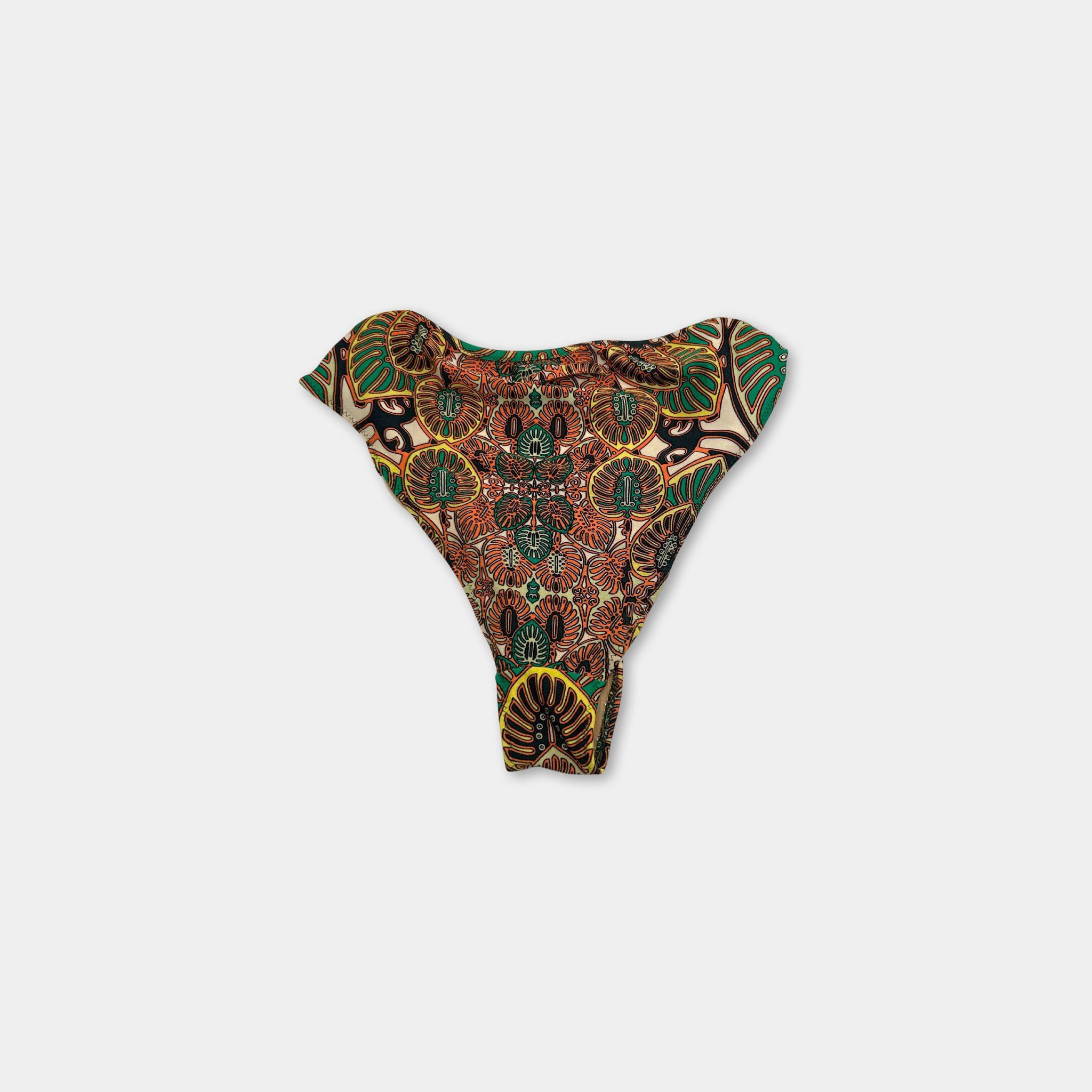 Jean Paul Gaultier Jean Paul Gaultier Soleil "Tribal Batik" Print Bikini Set Size ONE SIZE - 6 Thumbnail