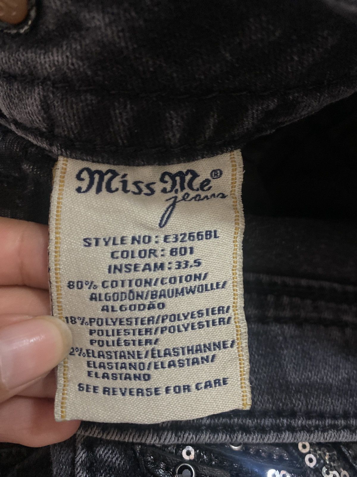 Miss Me Miss me tight shorts Size 25" / US 0 / IT 36 - 4 Thumbnail