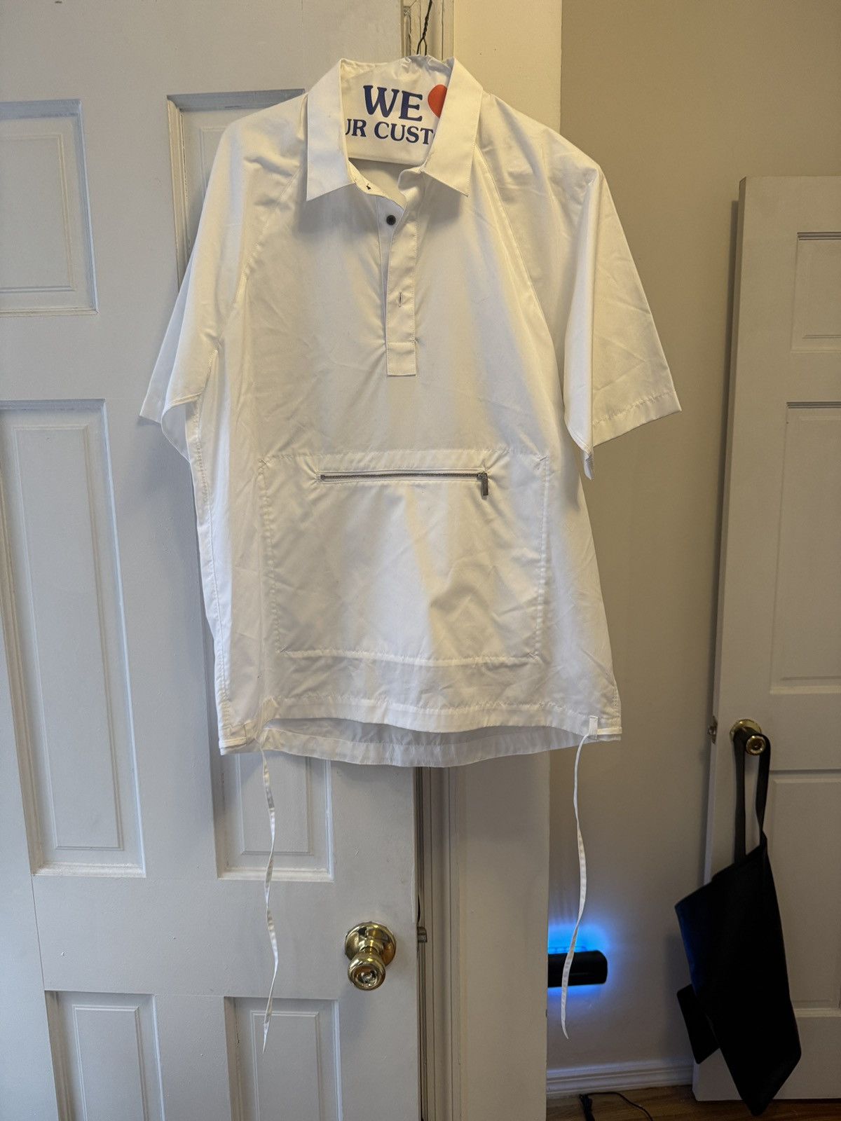 Calvin Klein Ss17 platinum label poplin raglan top Size US M / EU 48-50 / 2 - 1 Thumbnail