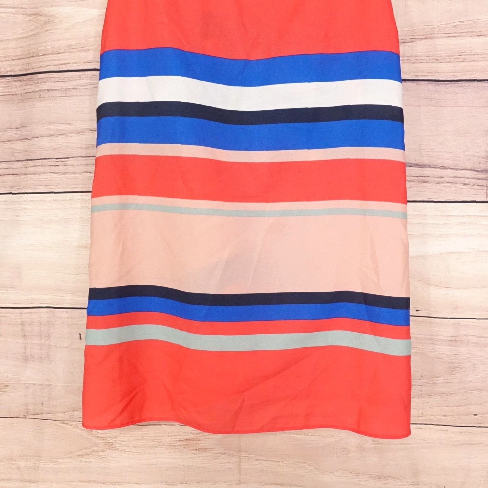 J.Crew J Crew Tank 8 Multicolor Striped Sleeveless Summer Casual Top Womens Size M / US 6-8 / IT 42-44 - 3 Thumbnail