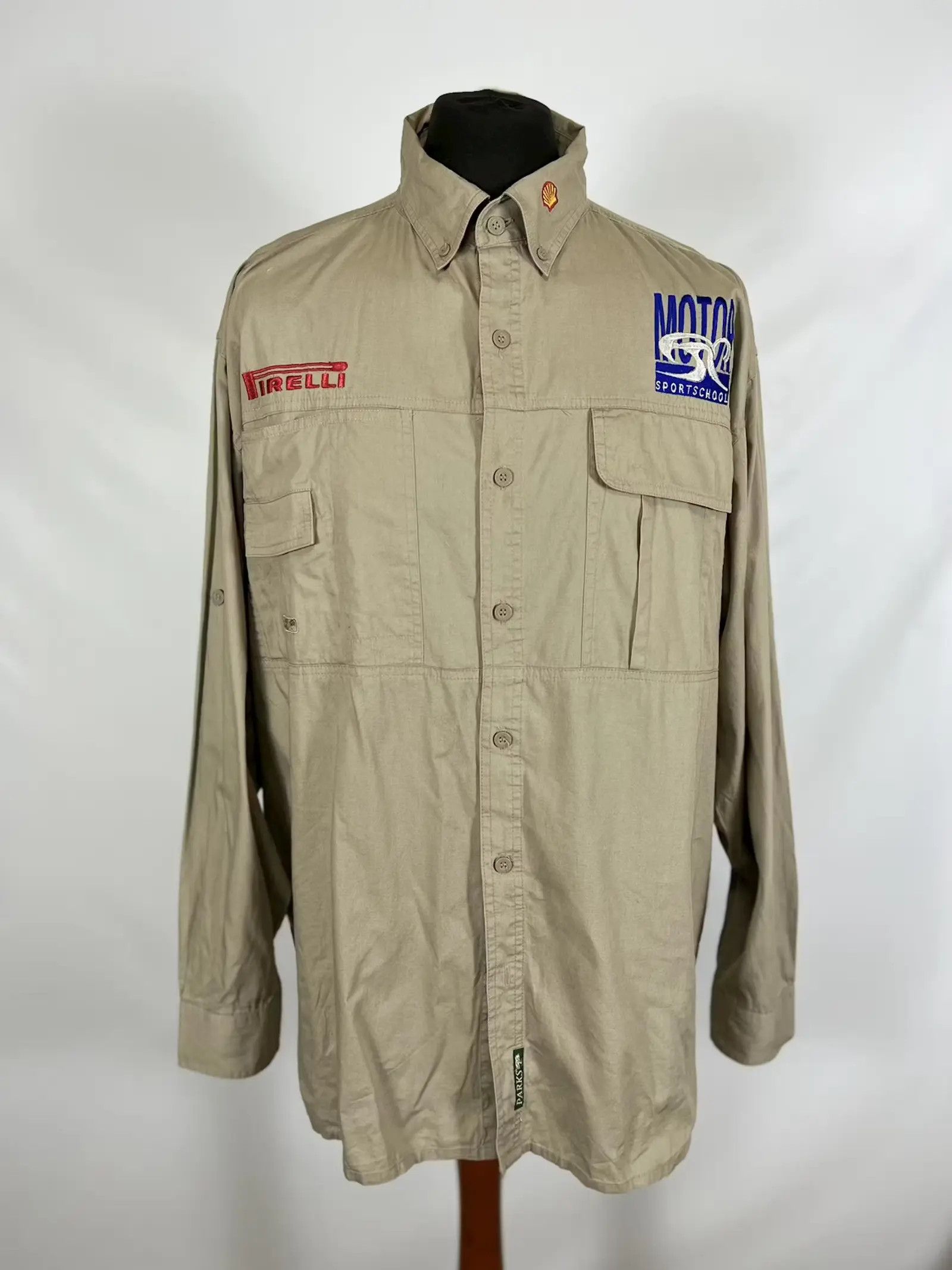 Vintage Vintage Yamaha motorsport long sleeve shirt Size US XXL / EU 58 / 5 - 1 Thumbnail