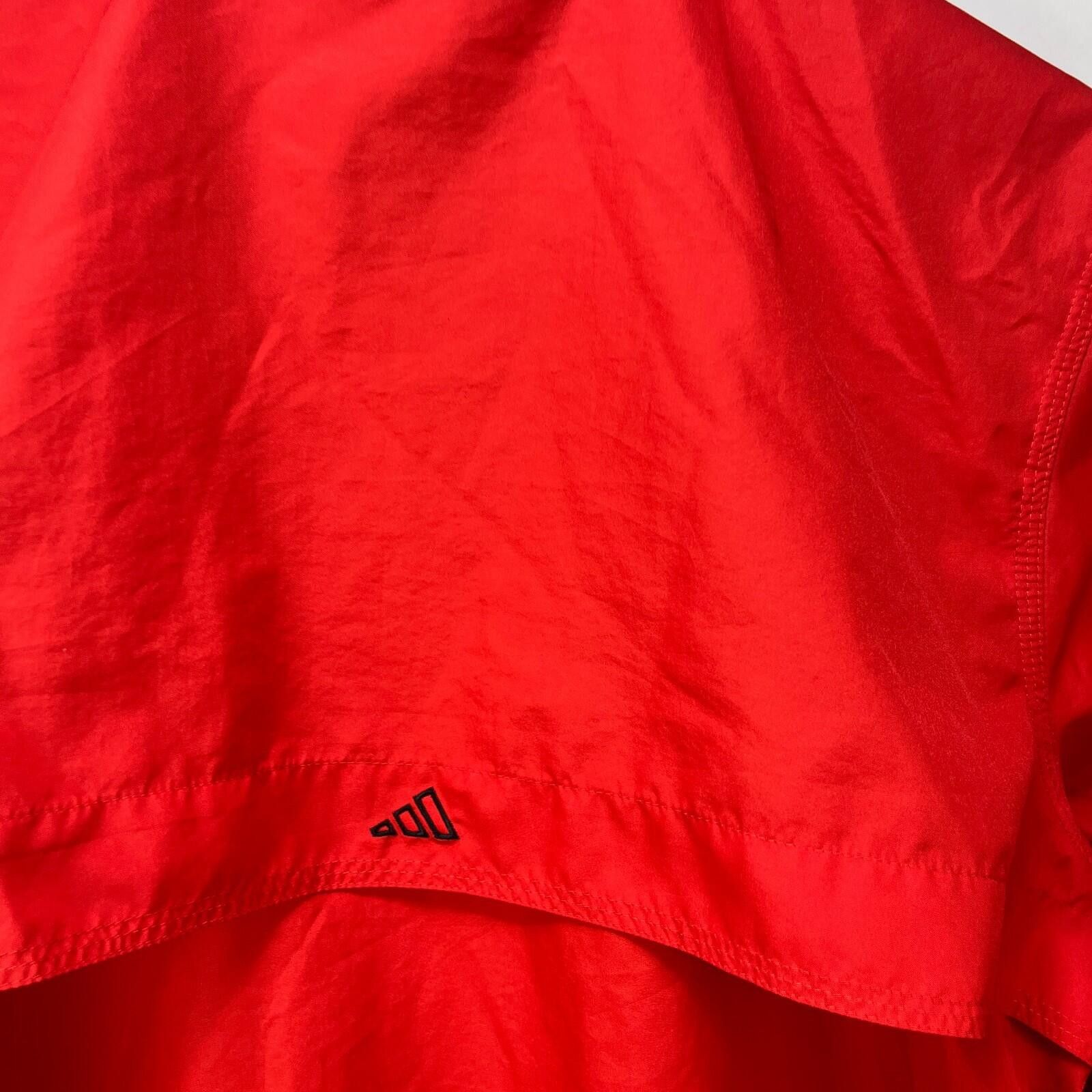 Adidas Vintage Y2K Adidas Red Windbreaker Jacket Women's M Size M / US 6-8 / IT 42-44 - 9 Thumbnail