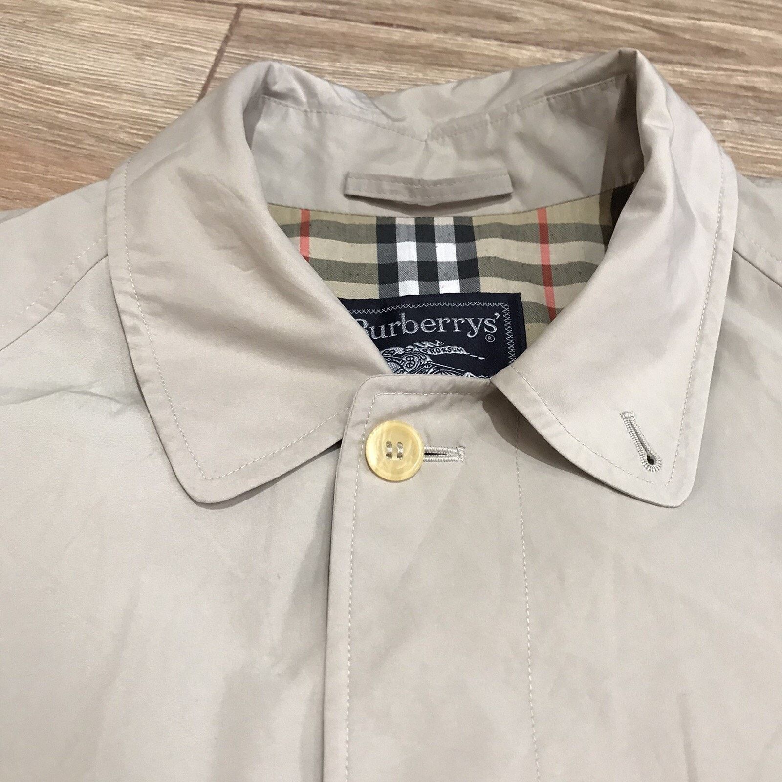 Burberry vintage Burberry Trench Coat jacket Nova Check Lightweight Size US XL / EU 56 / 4 - 3 Thumbnail
