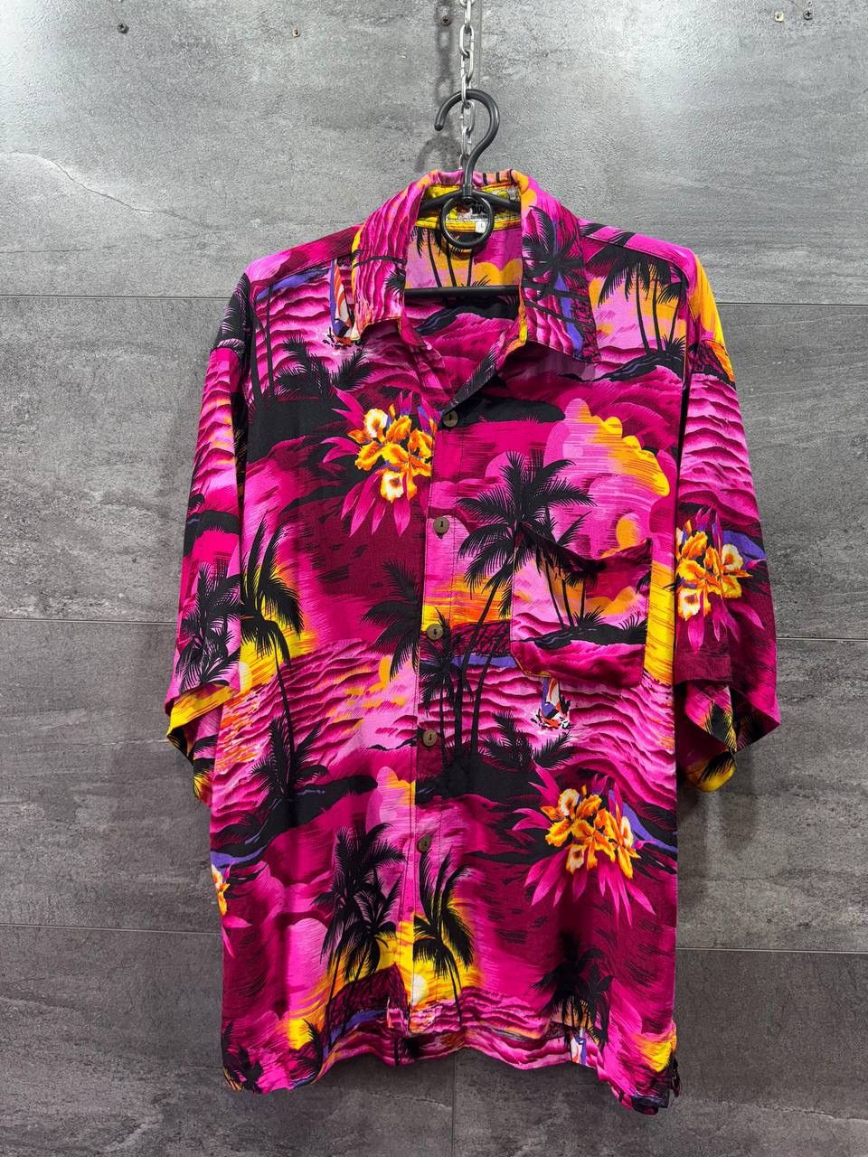 Other Double Duck Hawaiian Shirt Tropical Rayon Mens Button Up Size US L / EU 52-54 / 3 - 1 Thumbnail