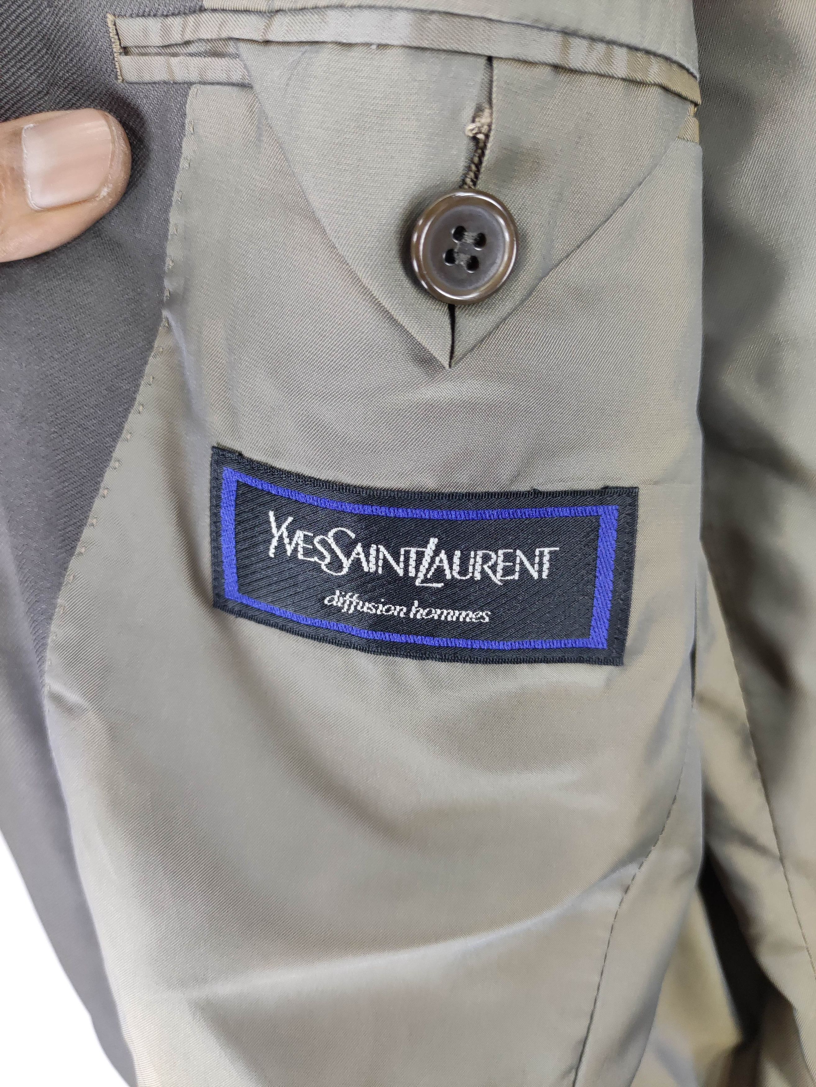 Yves Saint Laurent Vintage Yves Saint Lauren Coat Blazer Jacket Size US M / EU 48-50 / 2 - 5 Thumbnail