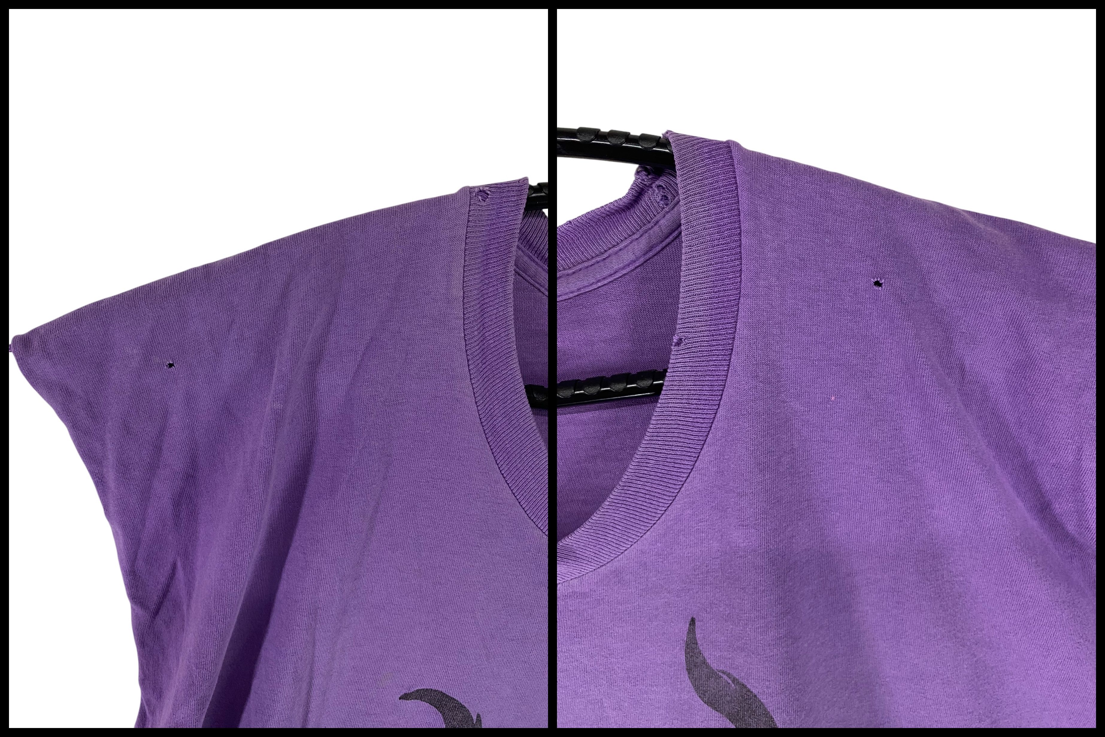 Vintage 90s Disney Aladdin Genie distressed sleeveless shirt Size US XL / EU 56 / 4 - 8 Thumbnail