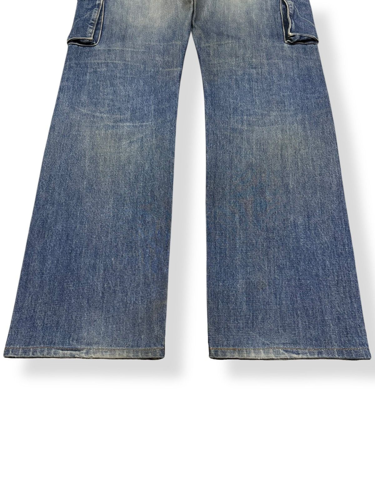 Spellbound Vintage Japanese Brand Spellbound Mud Wash Cargo Jeans Size US 33 - 11 Thumbnail