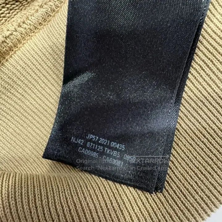 Balenciaga Balenciaga Classic Beige Logo Embroidered Sweatshirt. Size US M / EU 48-50 / 2 - 5 Thumbnail