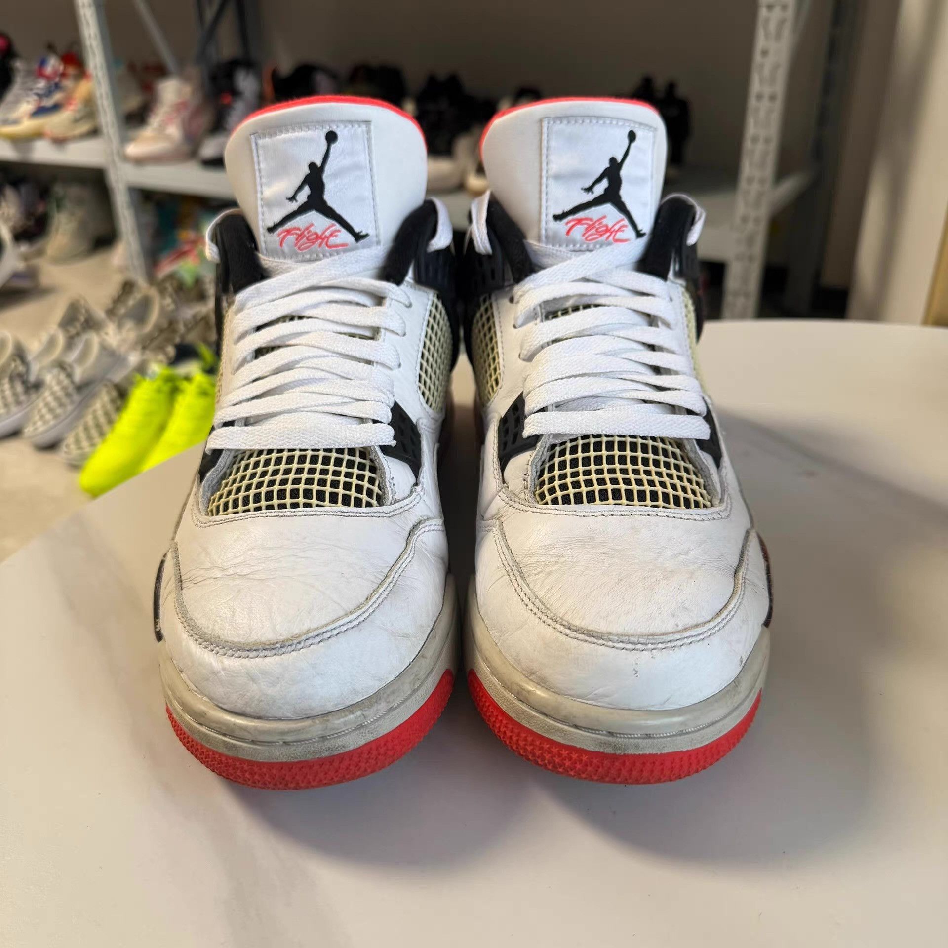 Nike Air Jordan 4, comfortable and cushioning Q10 Size US 11 / EU 44 - 4 Thumbnail