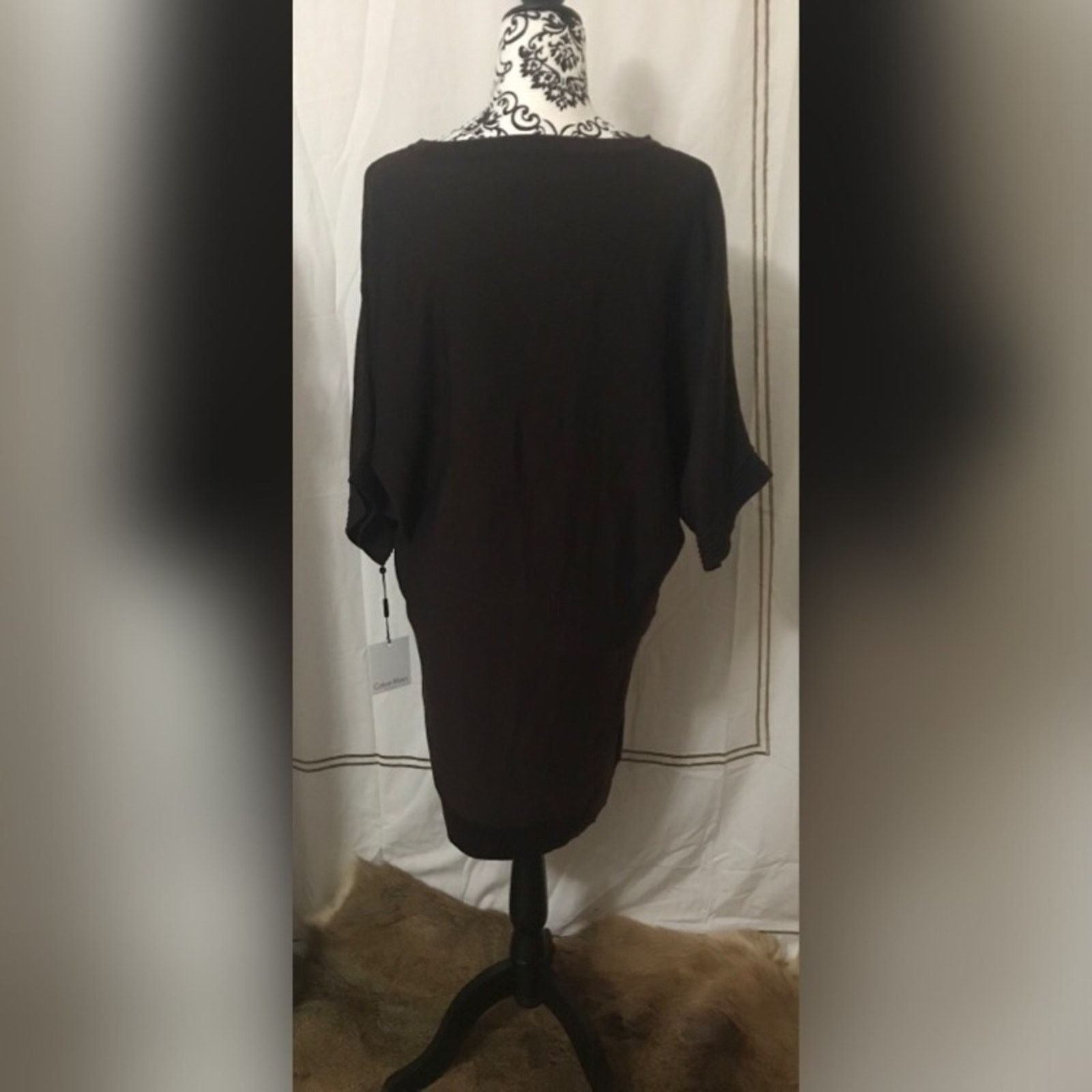 Calvin Klein NWT Calvin Klein Cacoa Sweater Dress Size M / US 6-8 / IT 42-44 - 5 Thumbnail