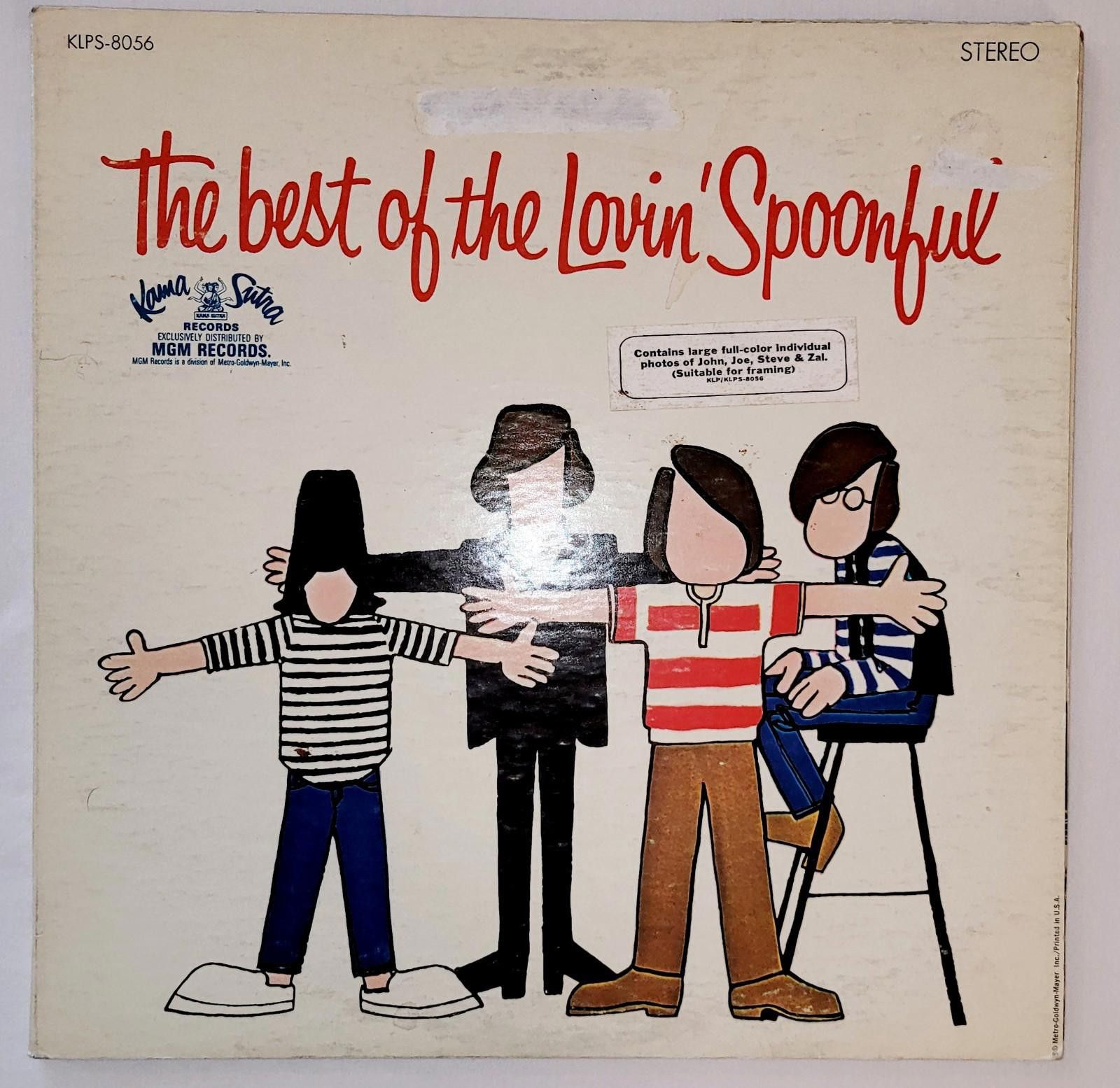 Designer BEST OF THE LOVIN' SPOONFUL LP 1st Press 1967 Size ONE SIZE - 1 Thumbnail
