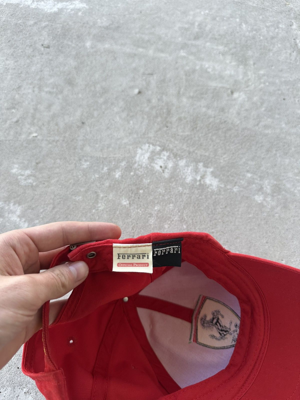 Formula 1 × Vintage Vintage Ferrari 2002 cap hat formula 1 Size ONE SIZE - 4 Thumbnail