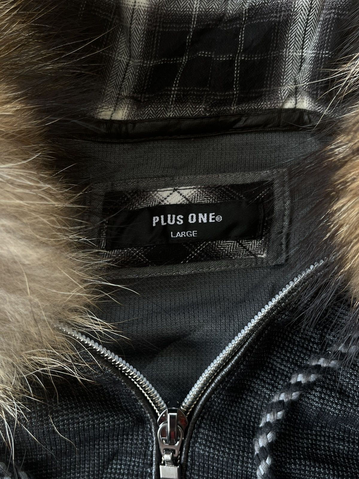 If Six Was Nine Japanese~Plus One Fur Zip Hoodie Seditionaries Gothic Style Size US L / EU 52-54 / 3 - 7 Thumbnail