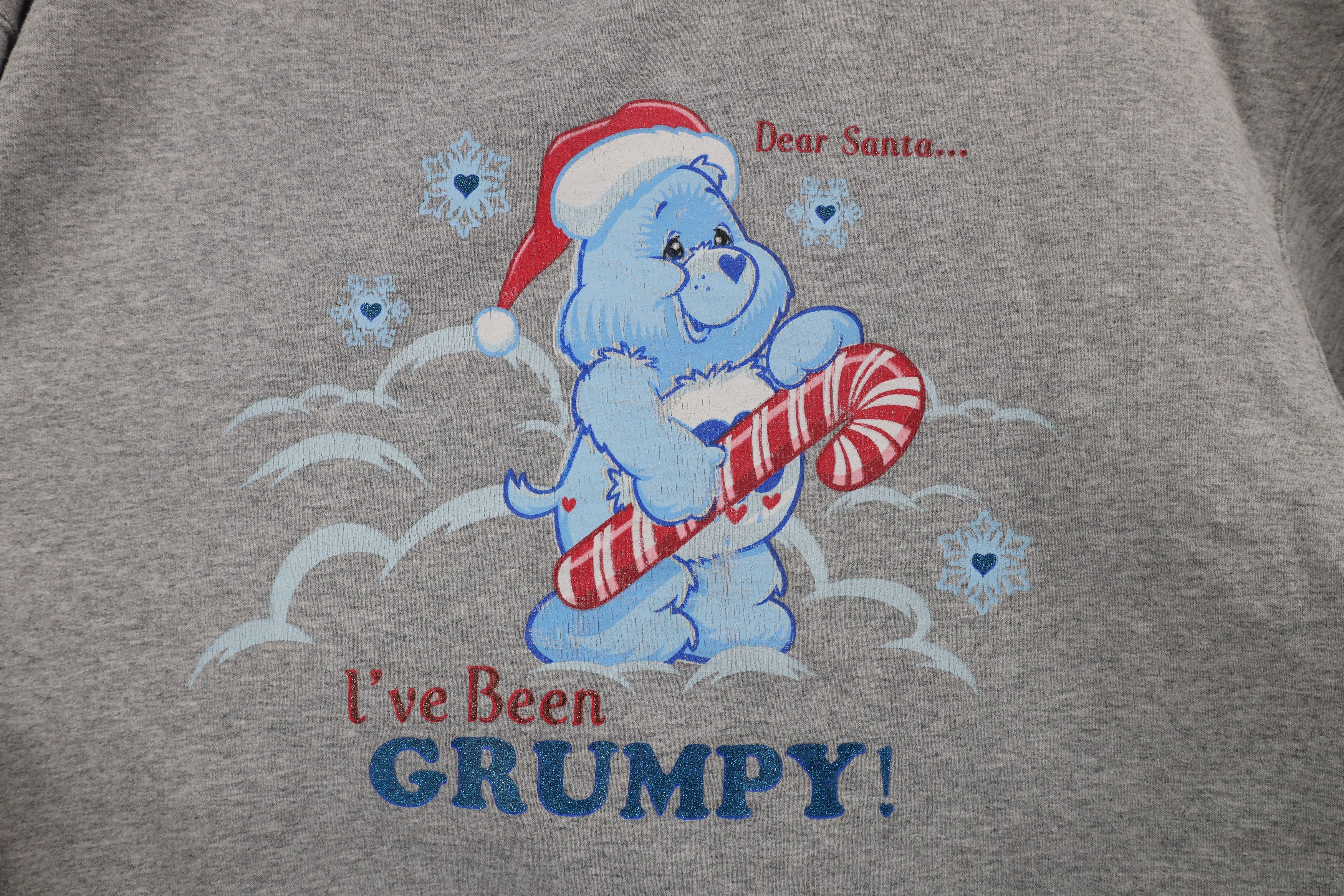 Vintage Vintage Y2K 2004 Care Bears Christmas Bear Sweatshirt Gray Size XL / US 12-14 / IT 48-50 - 4 Thumbnail