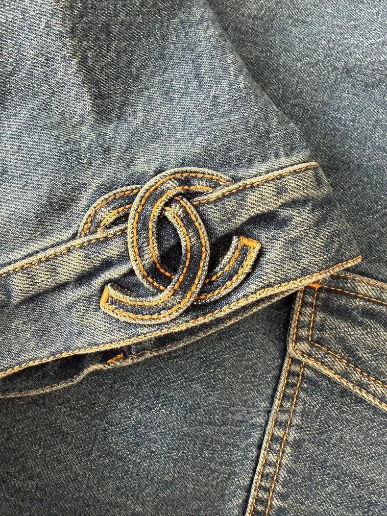 Chanel Chanel Long-sleeved denim Size XXS / US 00 / IT 34 - 4 Thumbnail