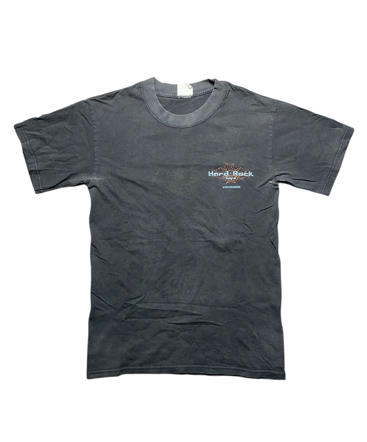 Hard Rock Cafe VINTAGE HARD ROCK CAFE YOKOHAMA GUITAR TEE Size US S / EU 44-46 / 1 - 1 Thumbnail