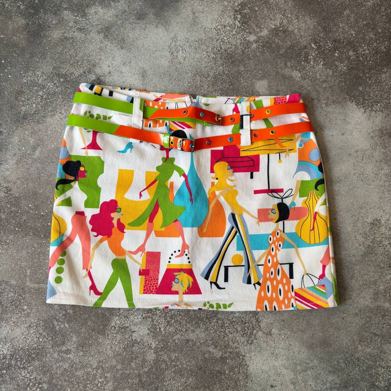 Hysteric Glamour Amazing Y2K Super Sexy Vintage Glam Mini Skirt Size 28" / US 6 / IT 42 - 1 Thumbnail