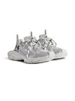 Balenciaga × Under Armour o1s1rm1125 Under Armour® 3XL Knit Sneakers in White/Black Size US 11 / IT 41 - 2 Thumbnail