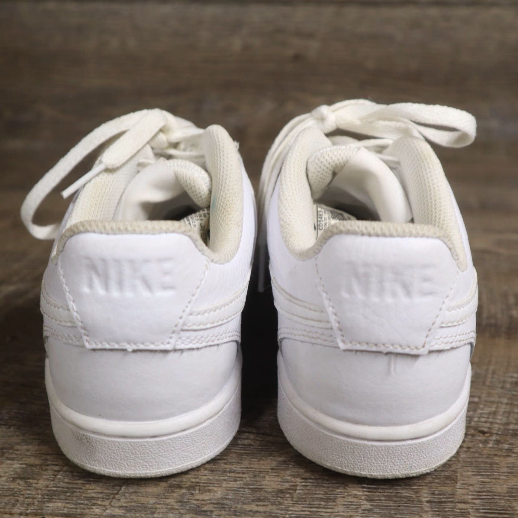 Nike Nike Court Vision LO Basketball Sneakers White CD5463-100 Men’s 6.5 Shoes Leather Synthetic White Nike Court 2020 Mens Shoes Court Vision Basketball Size US 6.5 / EU 39-40 - 3 Thumbnail