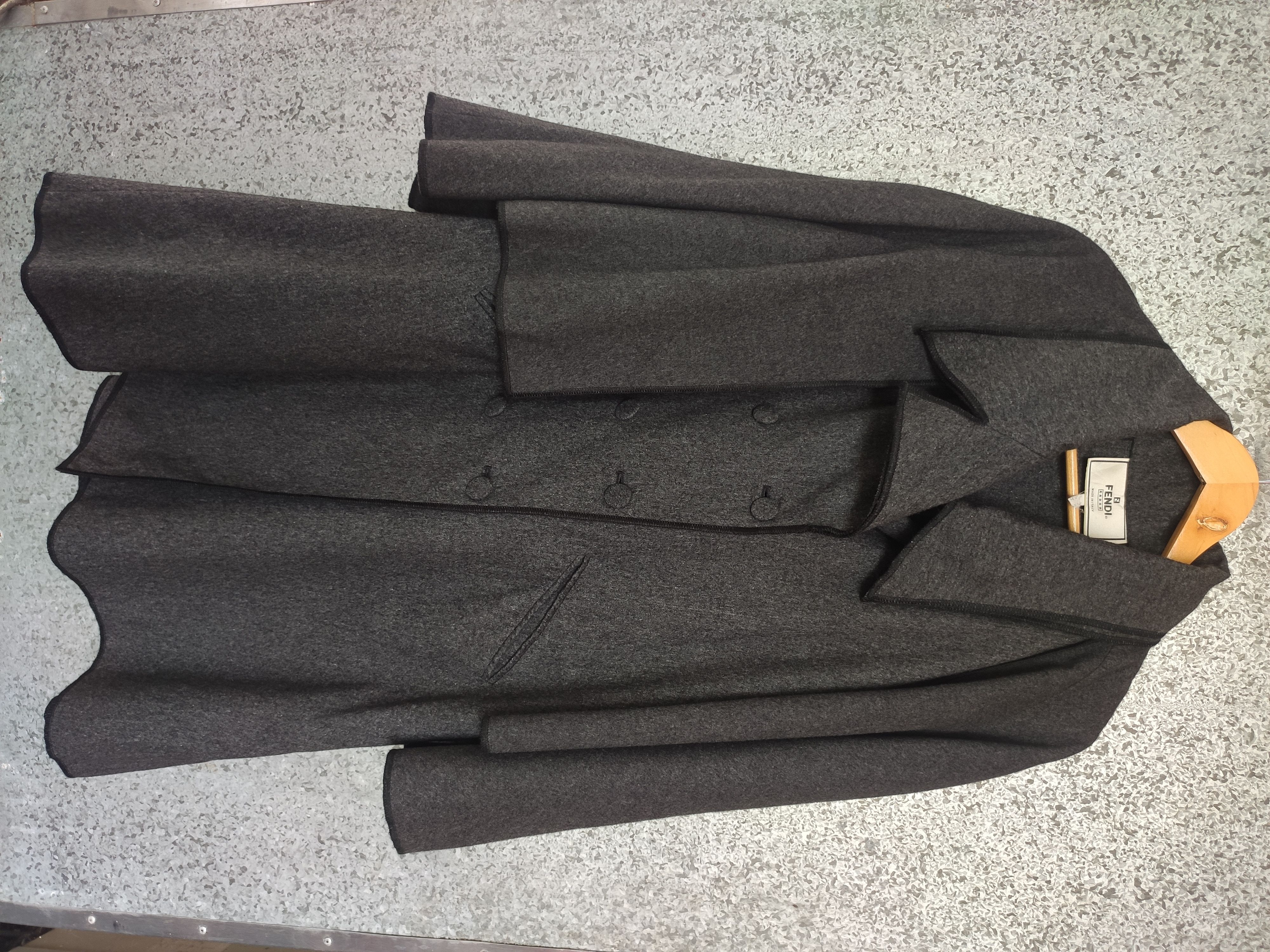 Fendi Fendi jacket wool double layer Size US L / EU 52-54 / 3 - 1 Thumbnail