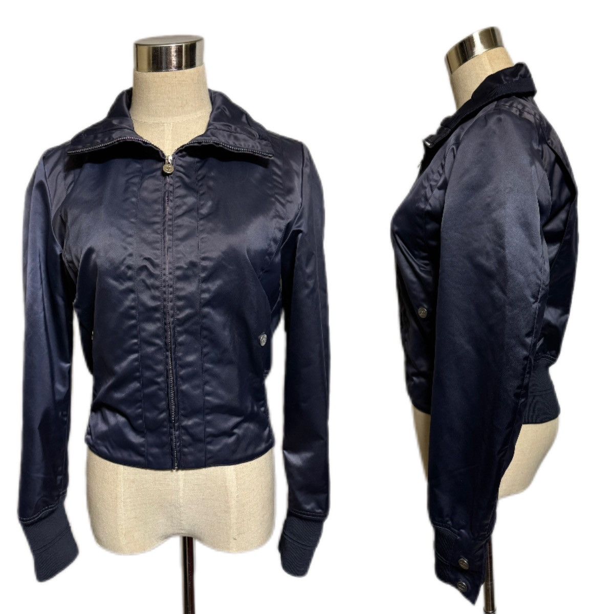 Chanel Recent Model Chanel Nylon Blouson Bomber Jacket Size XS / US 0-2 / IT 36-38 - 17 Thumbnail