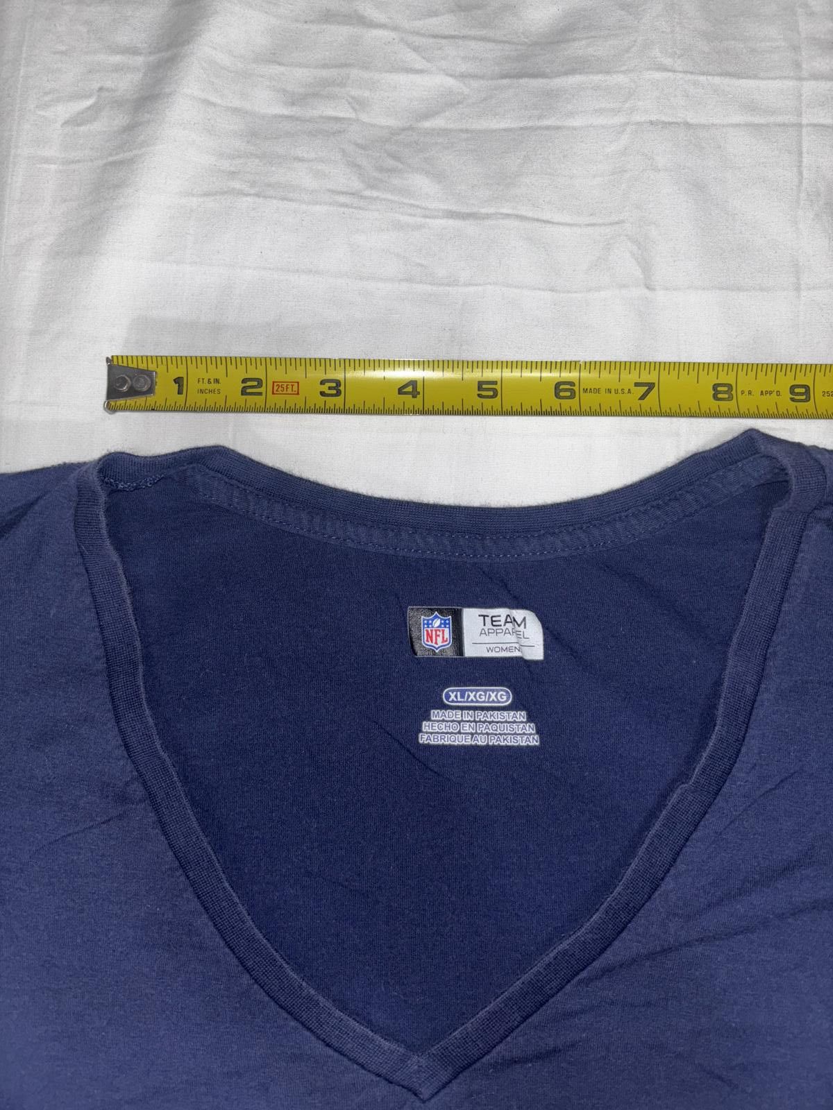 Designer Los Angeles Rams NFL V-Neck Tee - Women's XL Size XL / US 12-14 / IT 48-50 - 6 Thumbnail