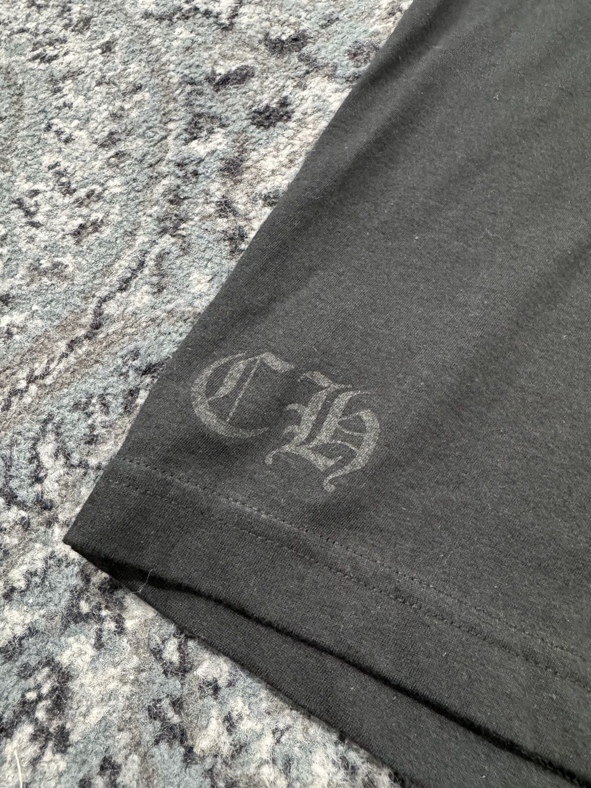 Chrome Hearts Chrome Hearts Scroll Logo Tee Black Size US L / EU 52-54 / 3 - 2 Thumbnail