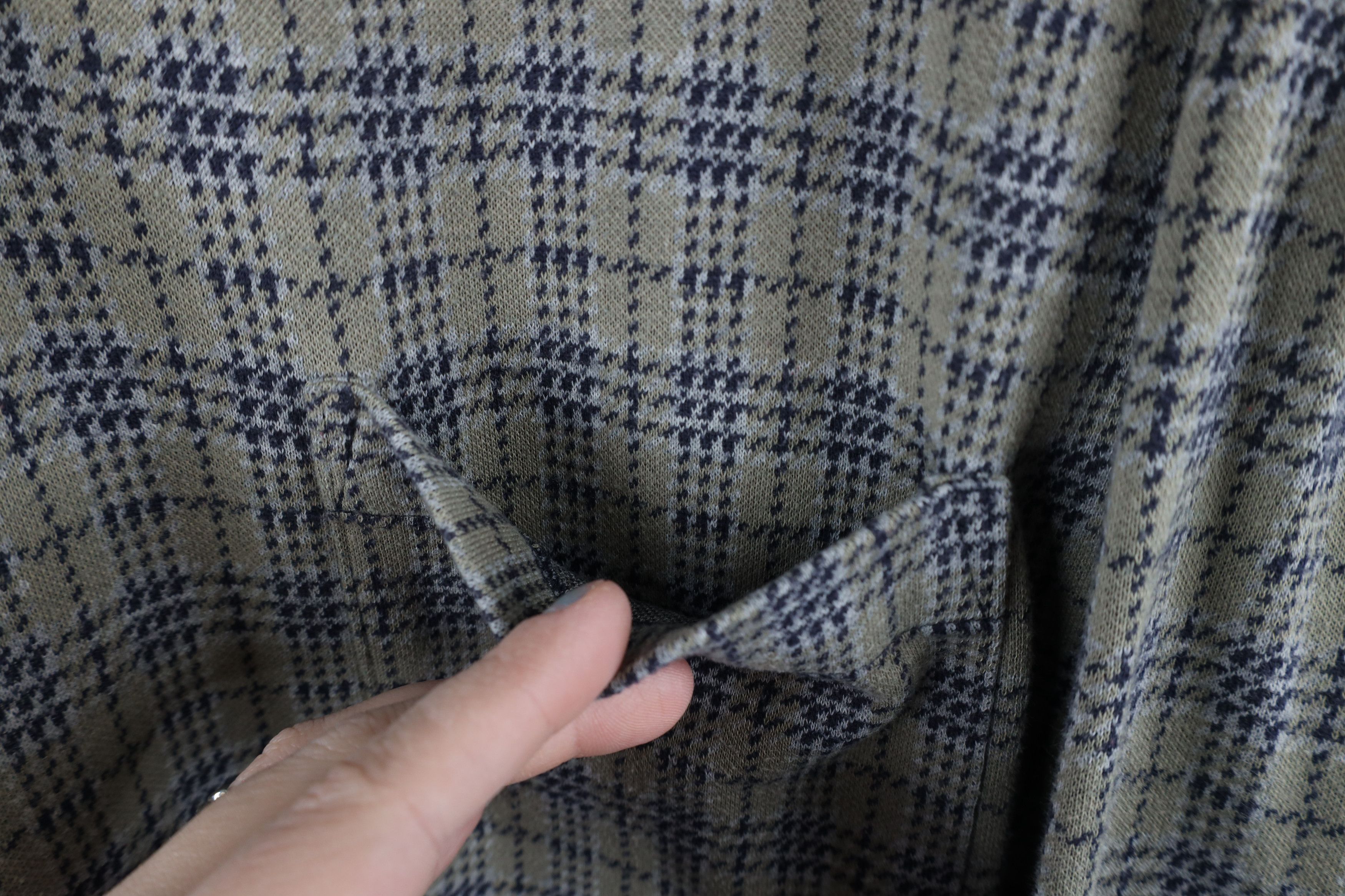 Vintage Vintage 90s Streetwear Long Sleeve Rugby Polo Shirt Plaid Size US XL / EU 56 / 4 - 4 Thumbnail