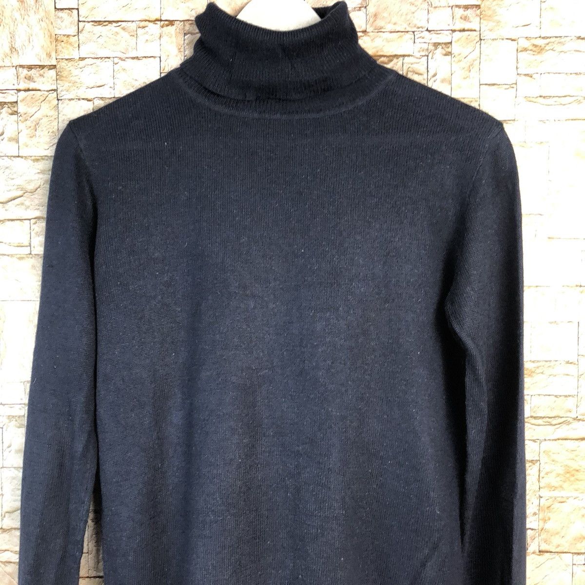Homespun Knitwear Ralph Lauren Darkblue Turtle Knitwear #A853 Size M / US 6-8 / IT 42-44 - 5 Thumbnail