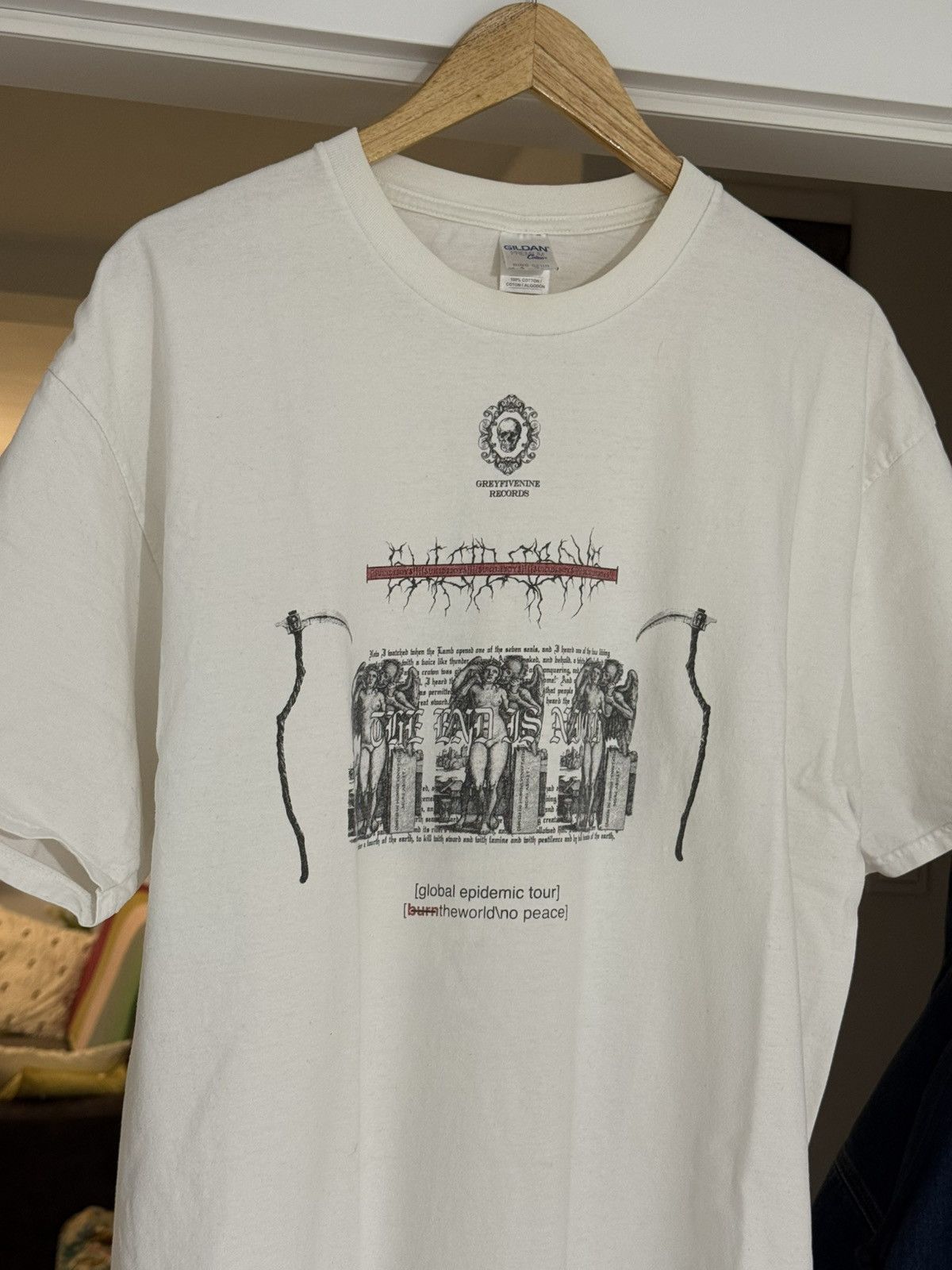G59 Records $uicideboy$ 2ND HAND / Global Epidemic Tour 2017 Tee | Grailed