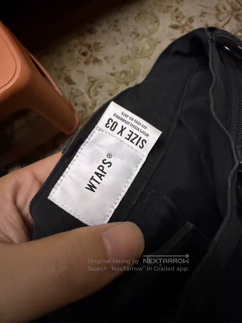 Wtaps Wtaps size L Black military pants Size US 41 - 4 Thumbnail
