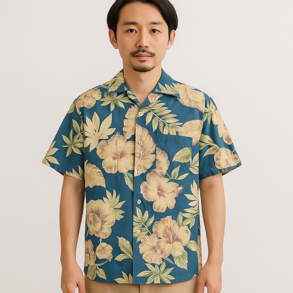 Vintage Cooke Street Honolulu Hawaiian Shirt Size US M / EU 48-50 / 2 - 1 Thumbnail