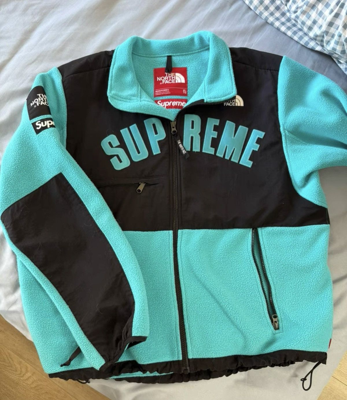 Supreme × The North Face Supreme tnf north arc logo denali fleece Jacket Size US XL / EU 56 / 4 - 1 Thumbnail