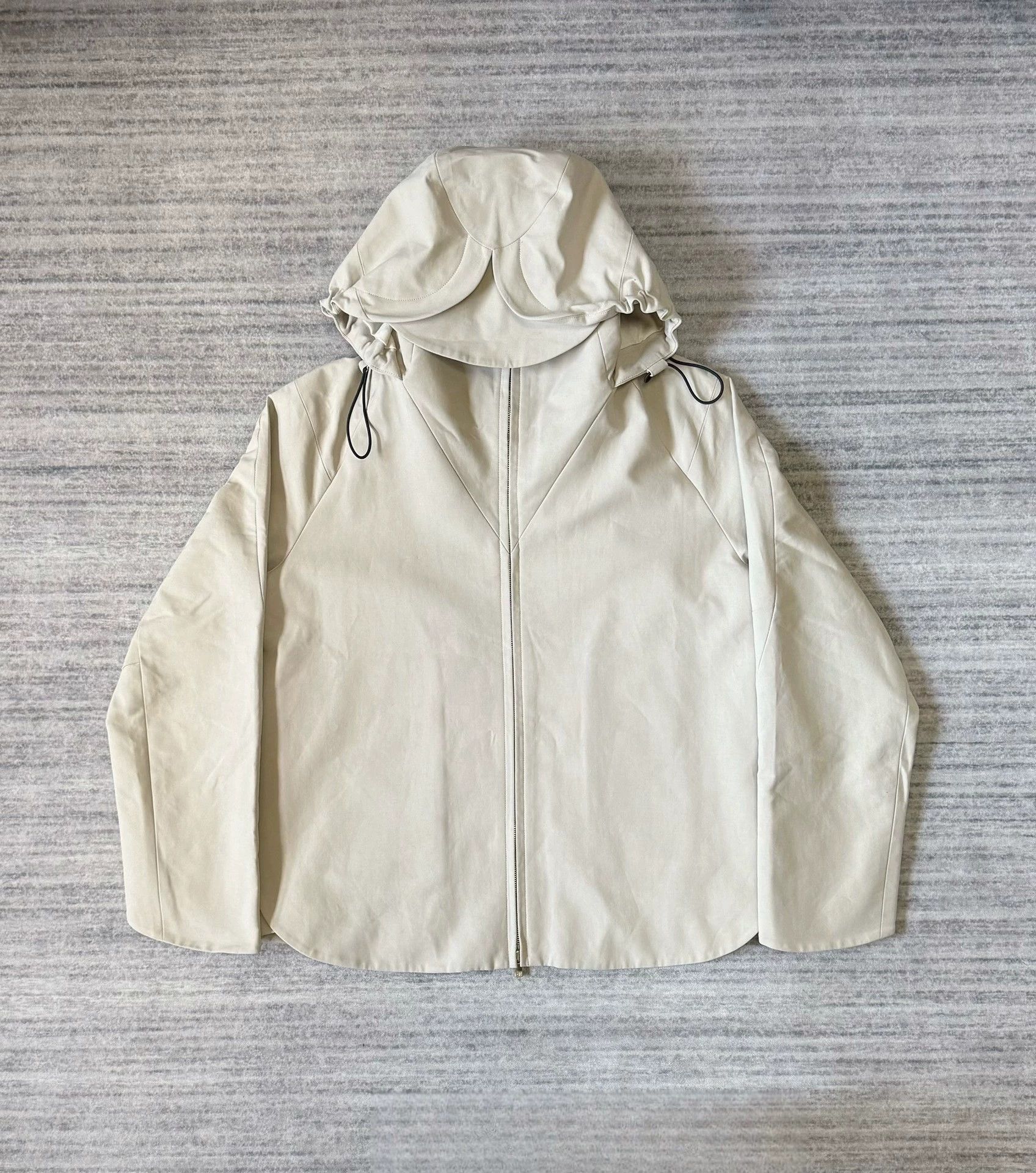 pet-tree-kor PTK White Stand Collar Windbreaker Size 44 Size US XS / EU 42 / 0 - 1 Thumbnail