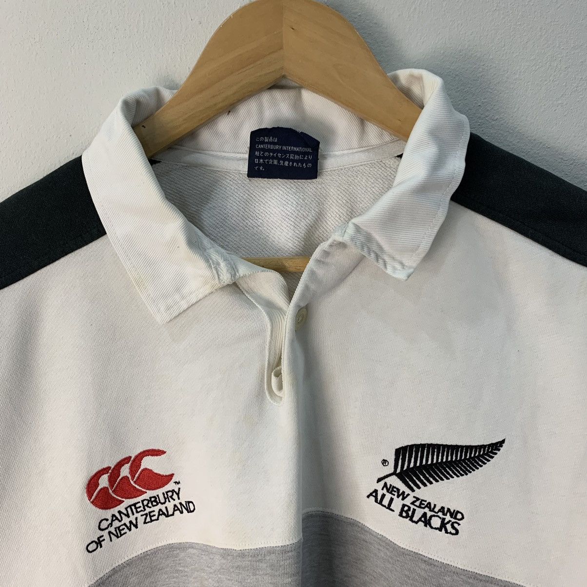 Canterbury of New Zealand 90s Canterbury Steinlager Big Logo Collar Sweatshirts Size US L / EU 52-54 / 3 - 5 Thumbnail