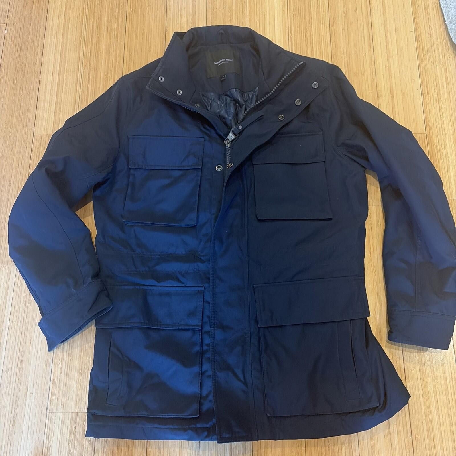 Andrew Marc Marc New York Andrew Marc Navy Blue Field Jacket Size US M / EU 48-50 / 2 - 1 Thumbnail